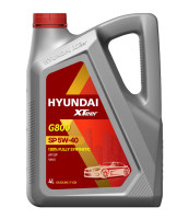 как выглядит масло моторное hyundai xteer g800 5w40 sp 4л  на фото