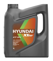 как выглядит масло трансмиссионное hyundai xteer atf sp4 4л на фото