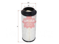 как выглядит sakura фильтр воздушный a8553 на фото