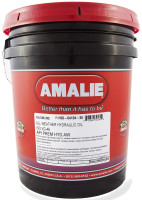 как выглядит масло гидравлическое amalie all weather hydraulic oil 46 1л розлив из ведра на фото