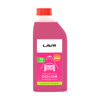 как выглядит автошампунь lavr color розовая пена 1л ln2331 на фото
