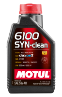 как выглядит масло моторное motul 6100 syn-clean 5w40 1л на фото