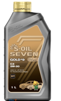 как выглядит масло моторное s-oil 7 gold #9 c3 5w30 1л на фото