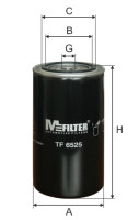 как выглядит m-filter фильтр масляный tf6525 на фото