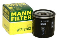 как выглядит mann фильтр масляный w71283 (=w711/80) на фото