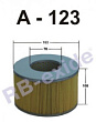 RB-EXIDE Фильтр воздушный A123