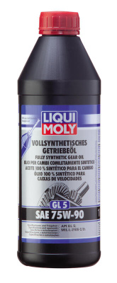 как выглядит liqui moly 75w-90 gl5 vollsynth. 1л (синт.транс.масло) на фото